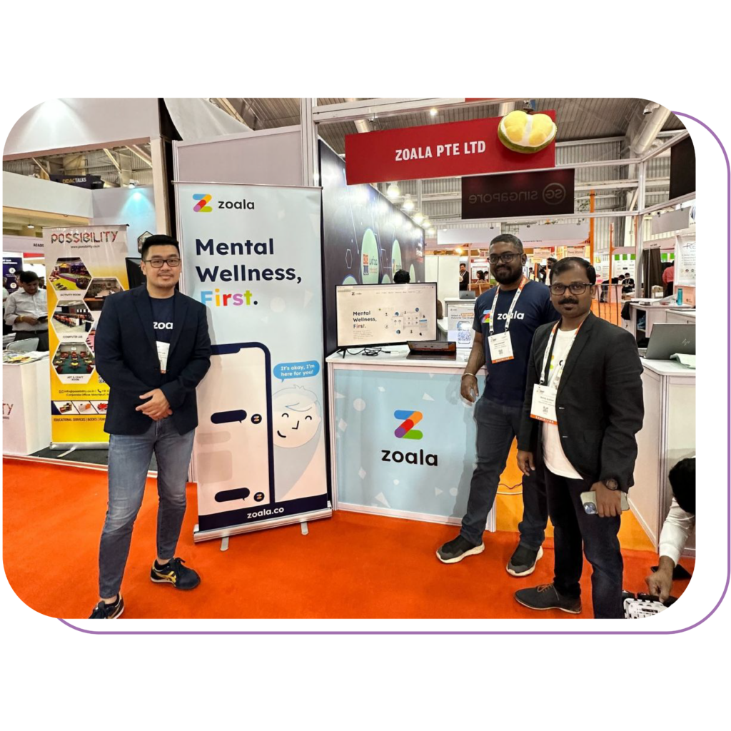 Zoala team is sharing the importance of education wellness in DIDAC India 2023